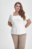 "LADY SHARM" БЛУЗА 261-23210-35/11 молочный