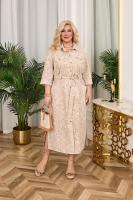 "КЛЮКVА" ПЛАТЬЕ Сафари 62-010105-2173-66