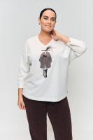 "TERRA" БЛУЗА ОК25-039 Эравита экрю