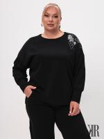 "KR" БЛУЗА 4375 черный