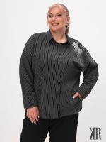 "KR" БЛУЗА 4379 черный