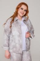 "TERRA" ЖАКЕТ ВК25-068 Серебро стальной