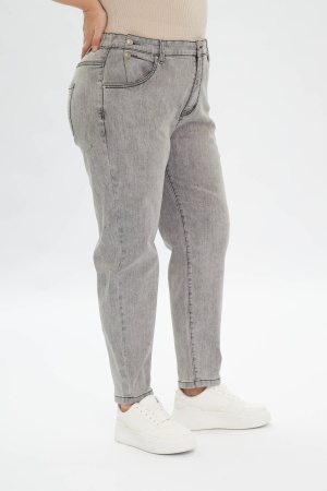 "LADY SHARM" ДЖИНСЫ V25-y55/21 серый