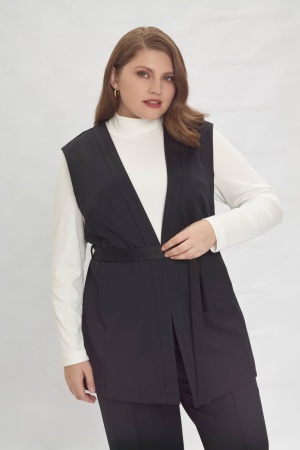 "LADY SHARM" ЖИЛЕТ 252-6111-50/2 черный