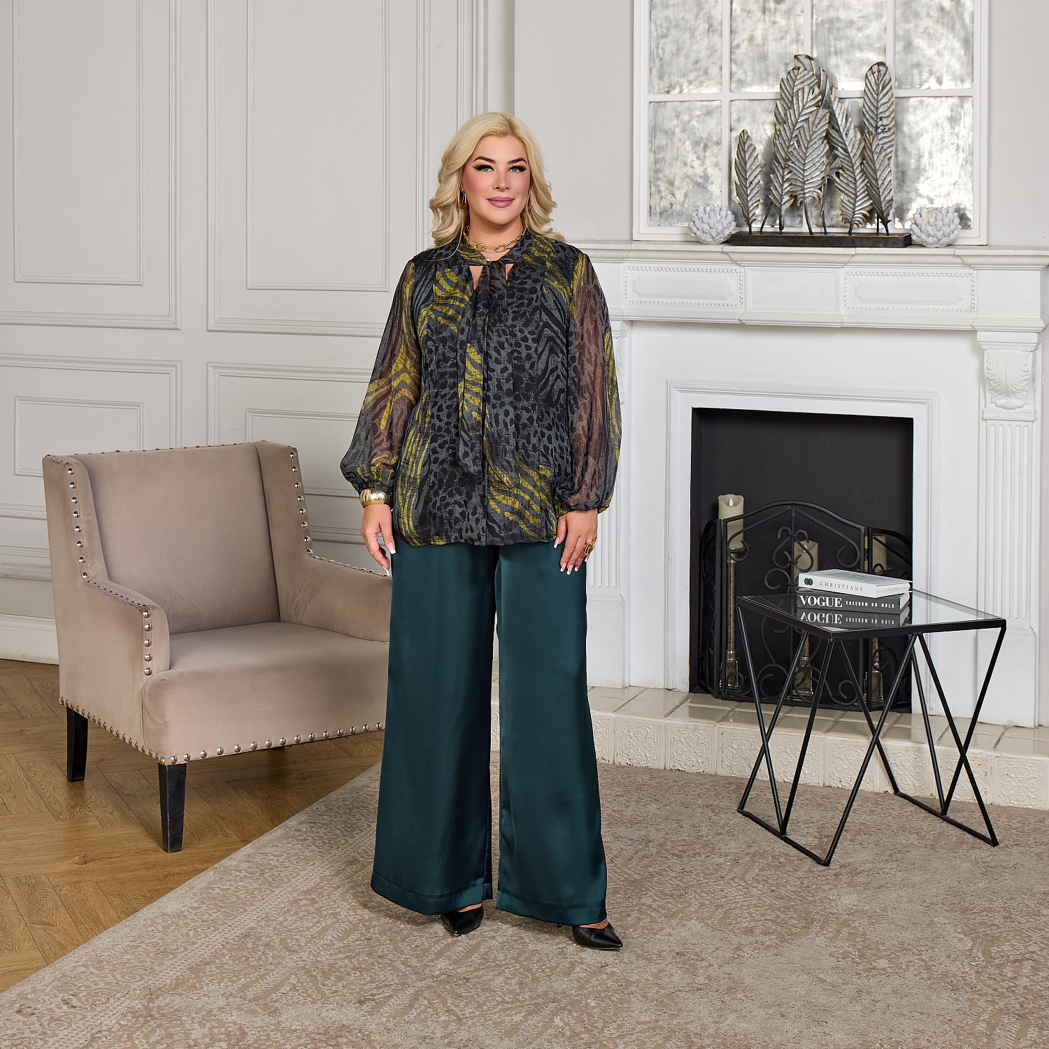 "КЛЮКVА" БРЮКИ Мираж 54-050021-2053-30