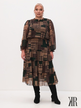 "KR" ПЛАТЬЕ 1792 зеленый