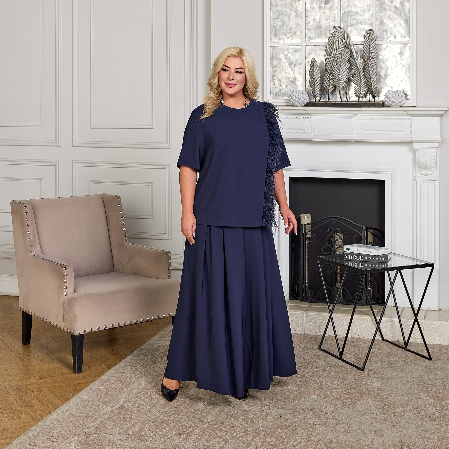 "КЛЮКVА" БРЮКИ Марси 54-050140-2437-40